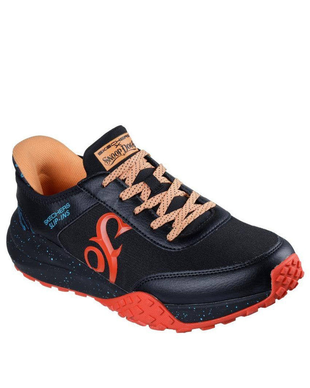 Skechers FRENZY - SNOOP EVADER Black Orange