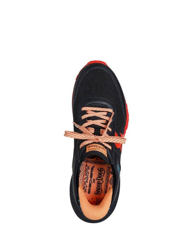 Skechers FRENZY - SNOOP EVADER Black Orange