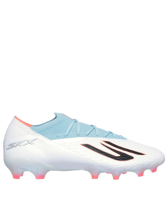 Skechers SKX 2 Elite FG White/Turquoise/Pink