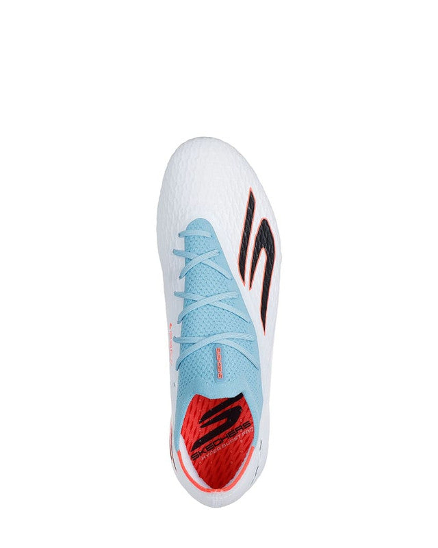 Skechers SKX 2 Elite FG White/Turquoise/Pink