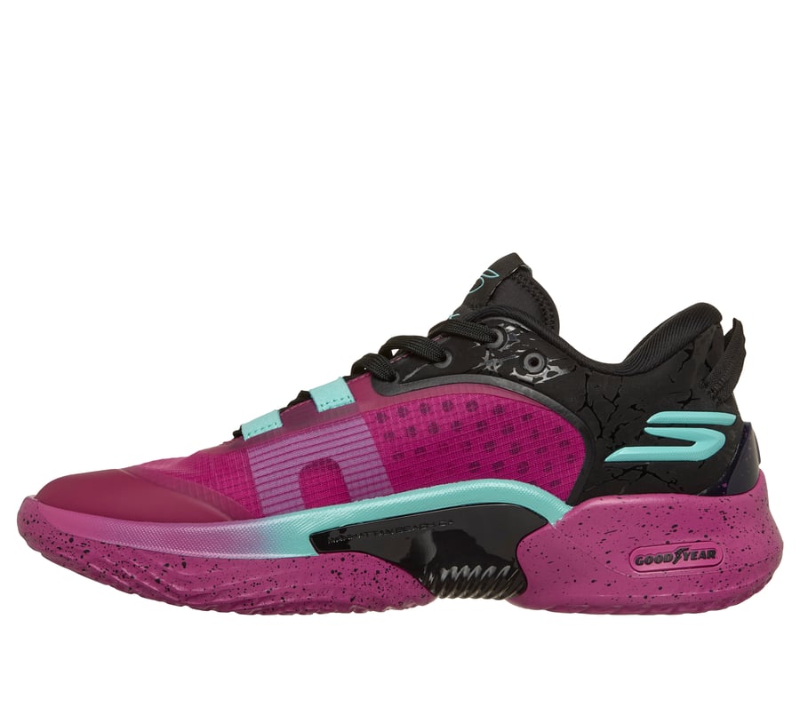 Skechers Basketball RESAGRIP Purple Black
