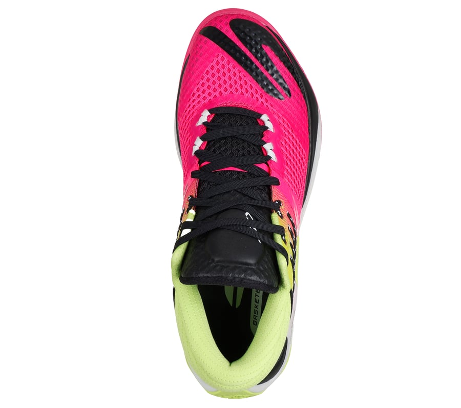 Skechers Basketball REIGN Pink Lime