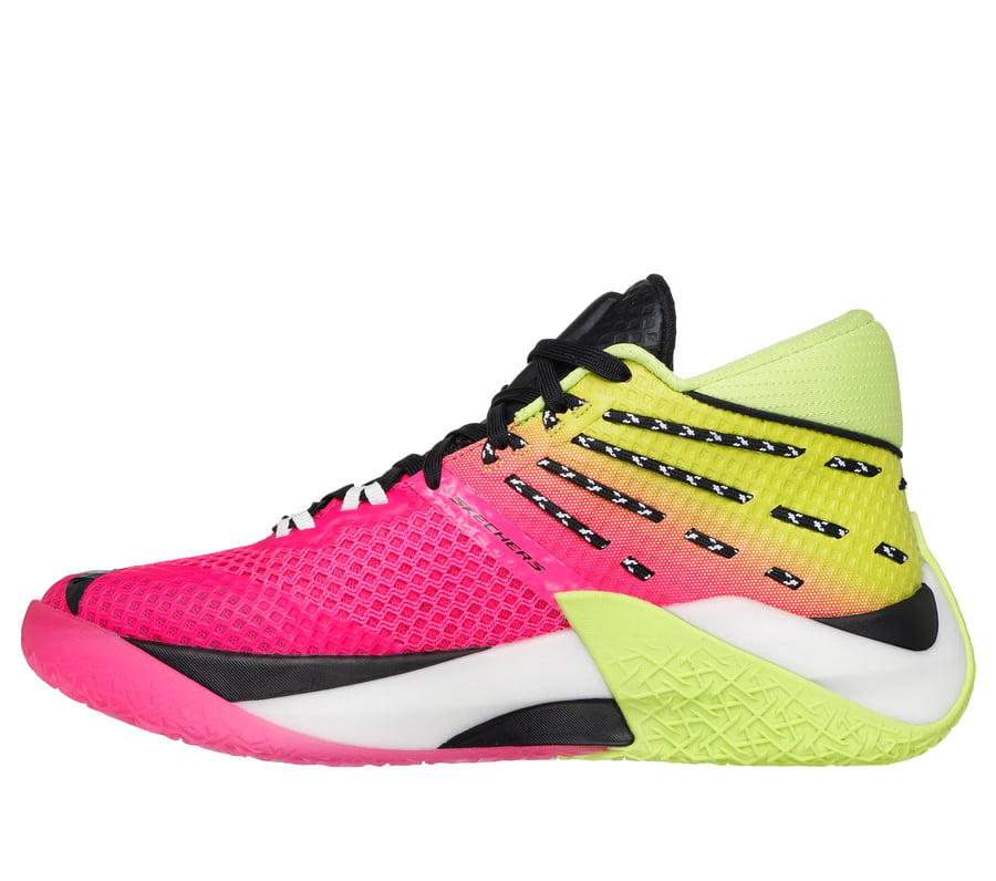 Skechers Basketball REIGN Pink Lime