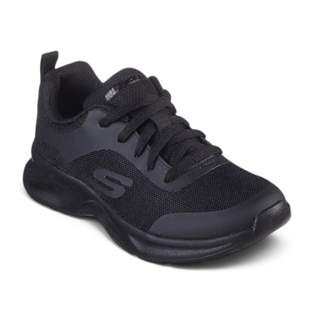 FRG Skechers Dynamatic Swift Speed black lace-up sneaker with breathable mesh and lightweight cushioned sole