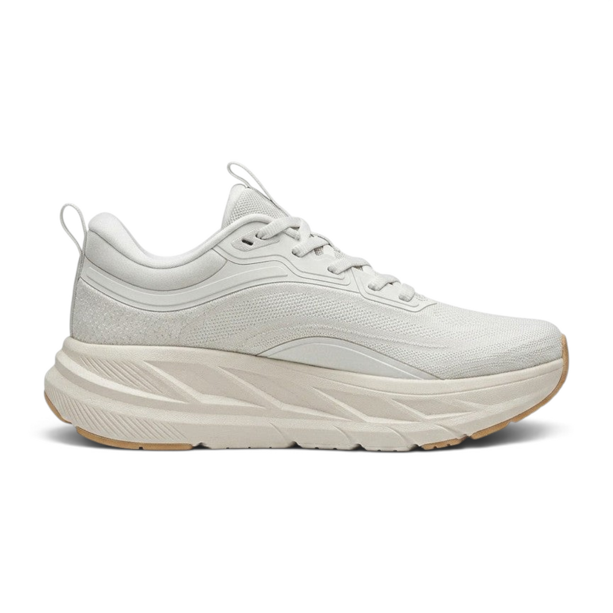 FRG ANTA women's grey cross-training shoes with breathable mesh upper, TPU support, and cushioned platform sole.
