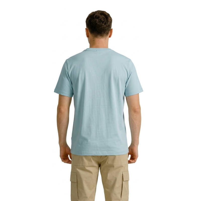 ANTA Retro Sports Short Sleeve T-Shirt Blue