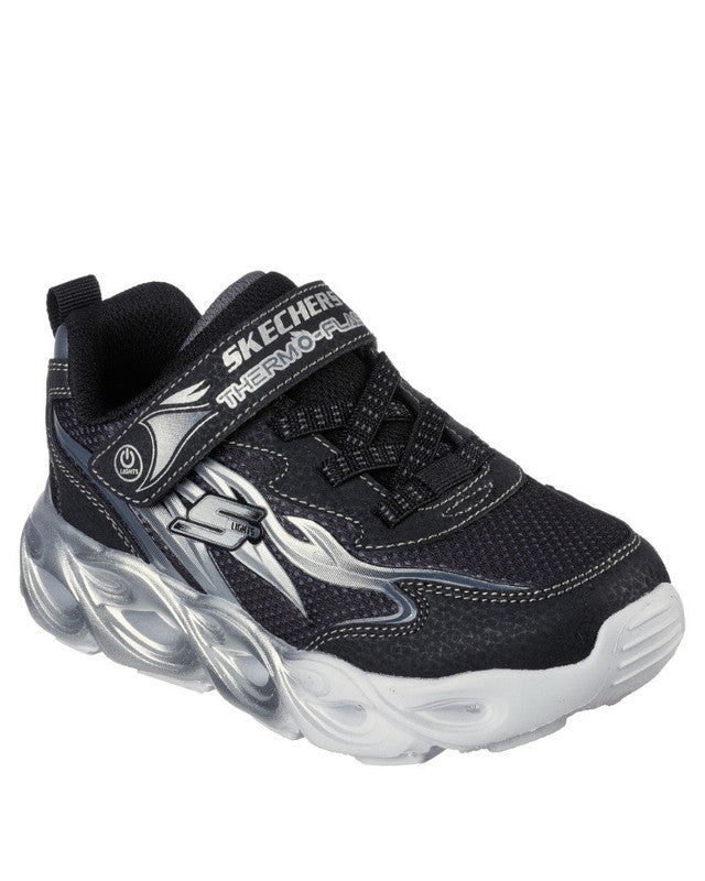 Skechers Thermo Flash - Heat-Flux Black Silver