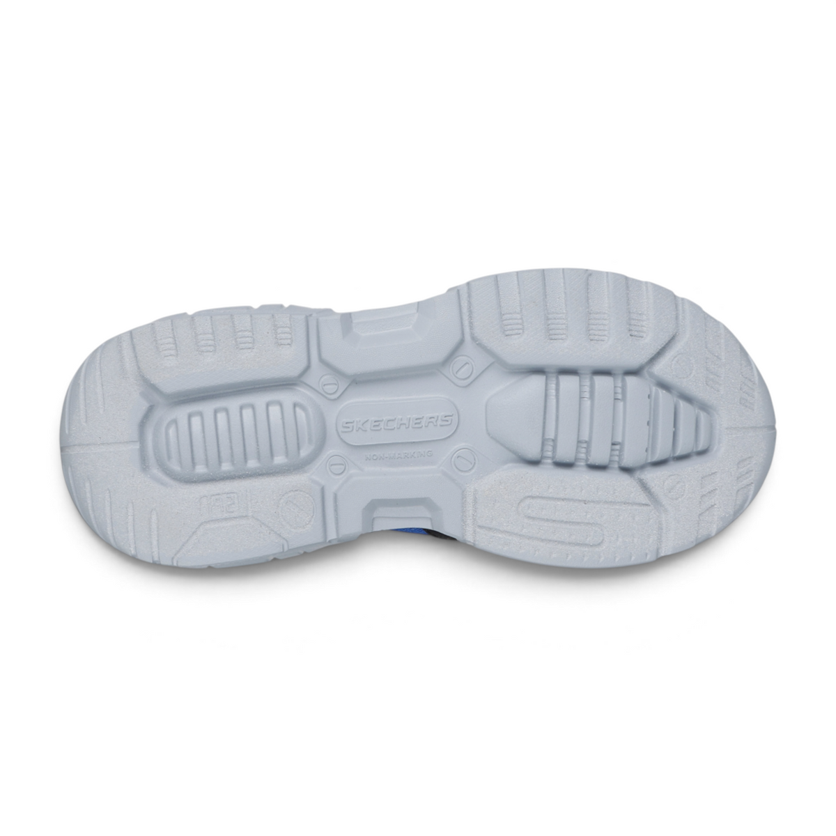 FRG SELECTRONS grey non-marking rubber sneaker outsole with textured grip pattern