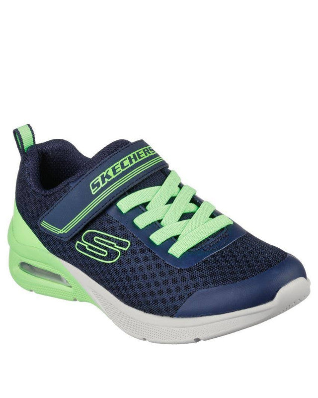 Skechers Microspec Max Navy Lime