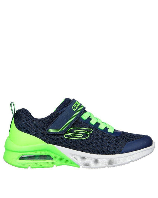 Skechers Microspec Max Navy Lime