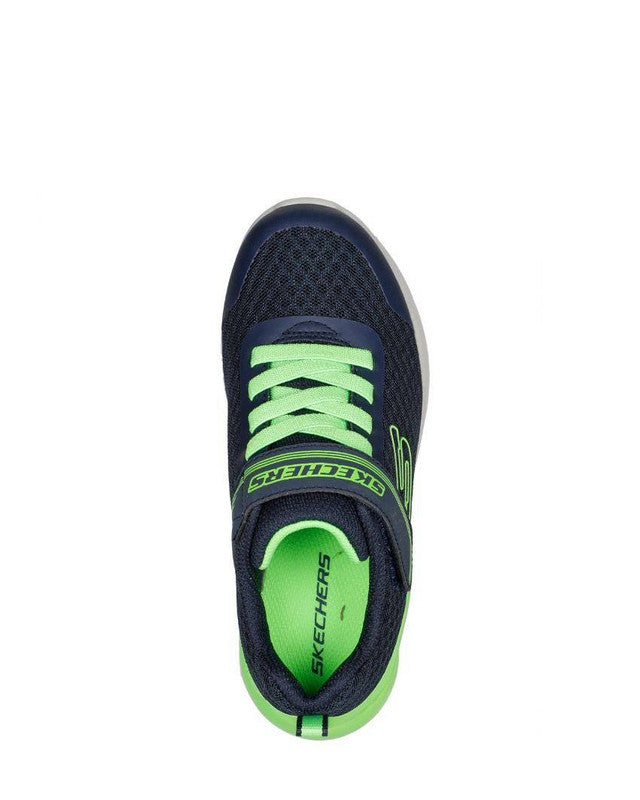 Skechers Microspec Max Navy Lime