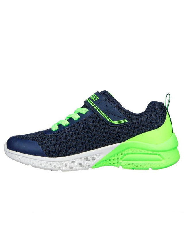 Skechers Microspec Max Navy Lime