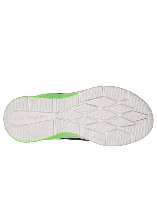 Skechers Microspec Max Navy Lime