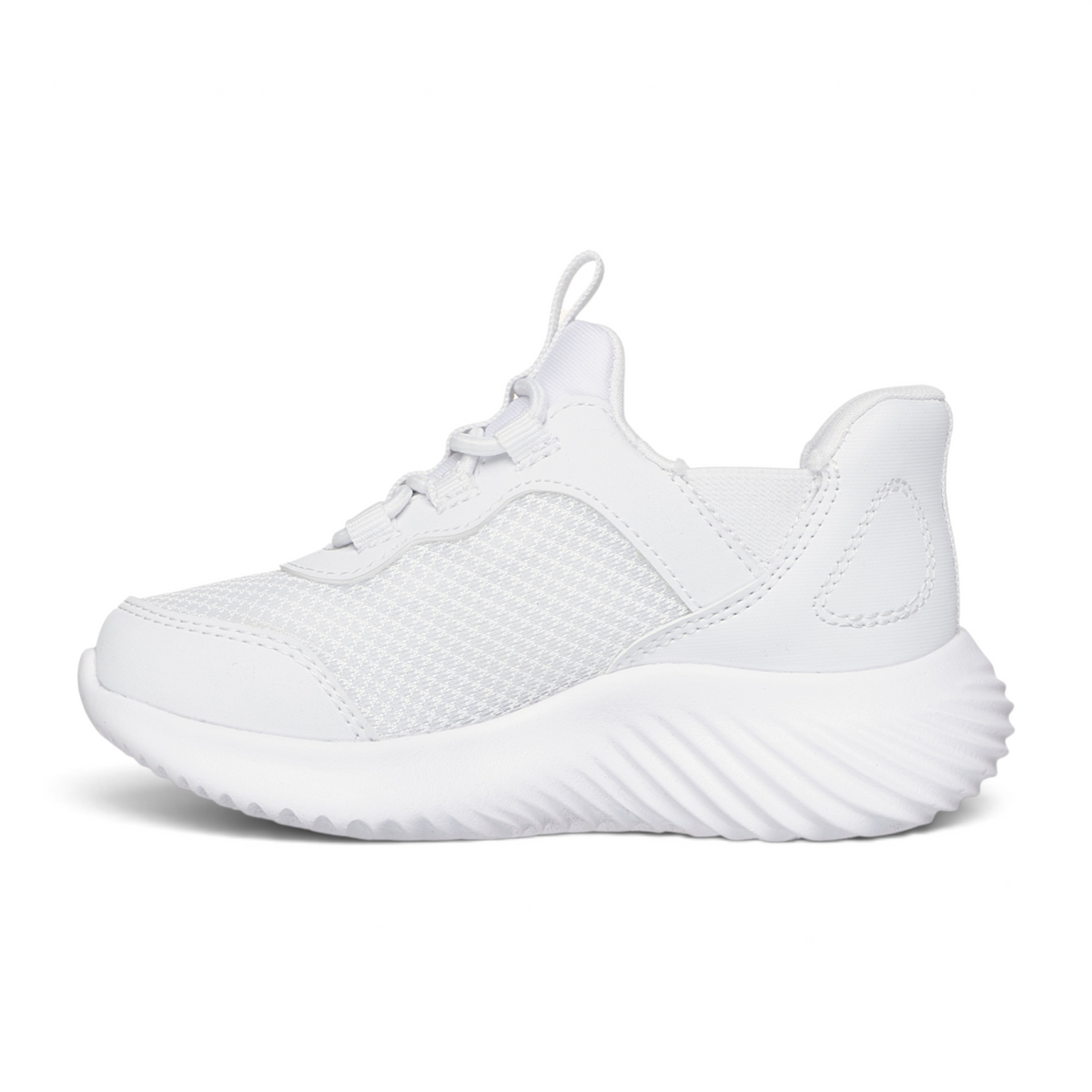 FRG BOUNDER - BRISK BURST white athletic sneaker with breathable mesh upper and thick cushioned sole