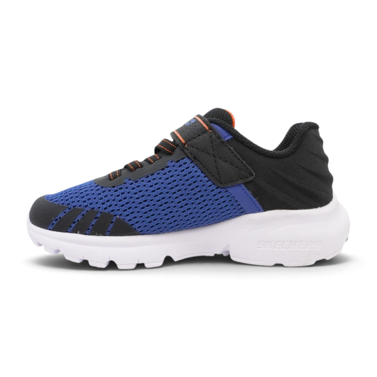 FRG RAZOR FLEX AIR blue and black lightweight sneaker with strap closure and durable white rubber outsole