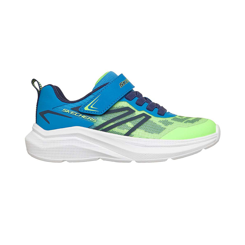 Skechers Microspec Velocity Lime Blue