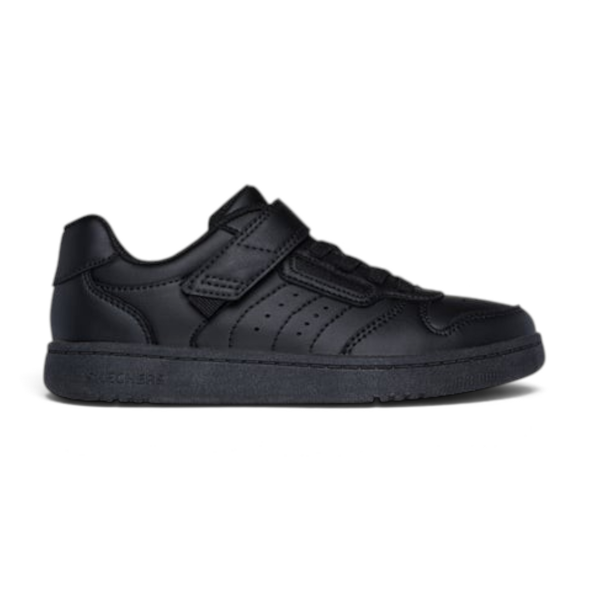 FRG QUICK STREET black sneaker with gore strap closure and perforated quarter panels for casual wear