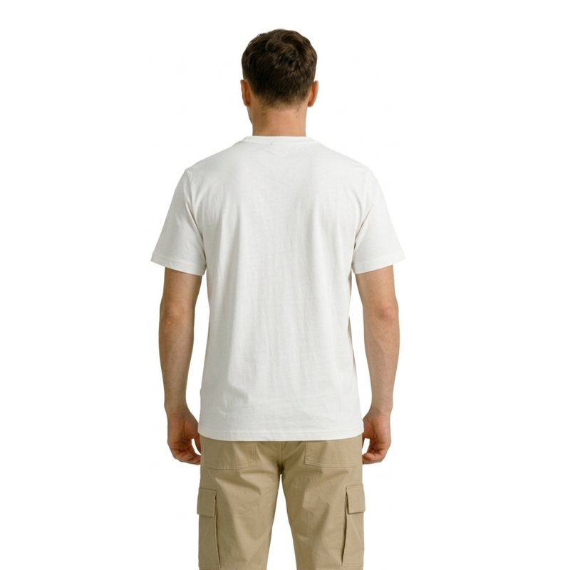 ANTA Retro Sports Short Sleeve T-Shirt White