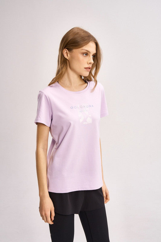 ANTA Cross Training Short Sleeve T-Shirt L.Purple