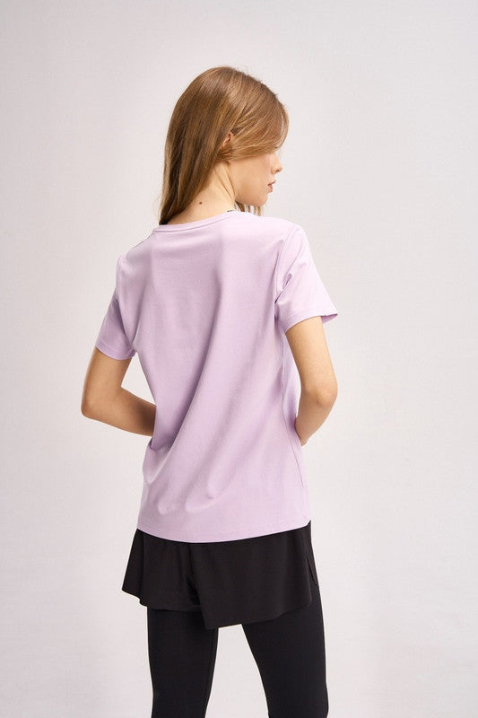 ANTA Cross Training Short Sleeve T-Shirt L.Purple