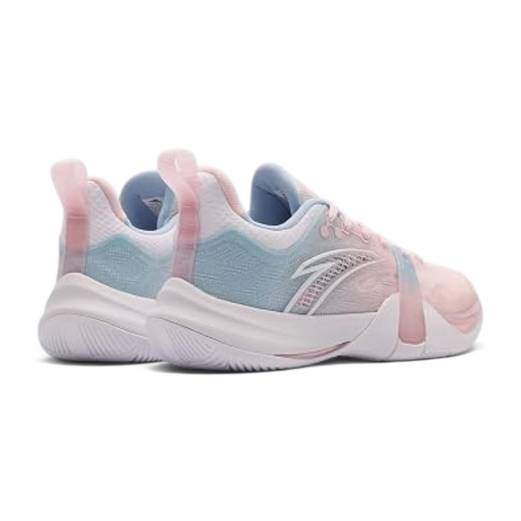 FRG Anta Z-UP 4.0 TEAM basketball sneakers in pastel pink and blue with breathable mesh and responsive foam cushioning