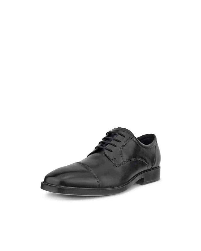 ECCO METROPOLE MILAN BLACK MEN FORMAL SHOES BLACK