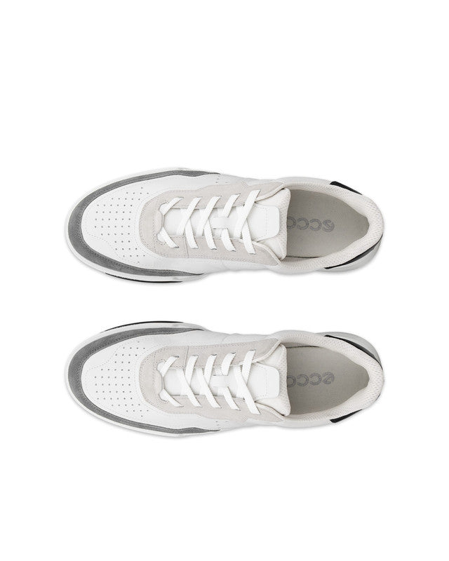 ECCO STREET COURT M MOON MEN CASUAL SNEAKERS MOON/WHITE/GRAVEL/SEA TANGLE
