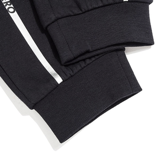ANTA Running Knit Track Pants Dream Black