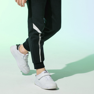 ANTA Running Knit Track Pants Dream Black