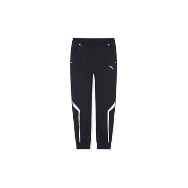 ANTA Running Knit Track Pants Dream Black
