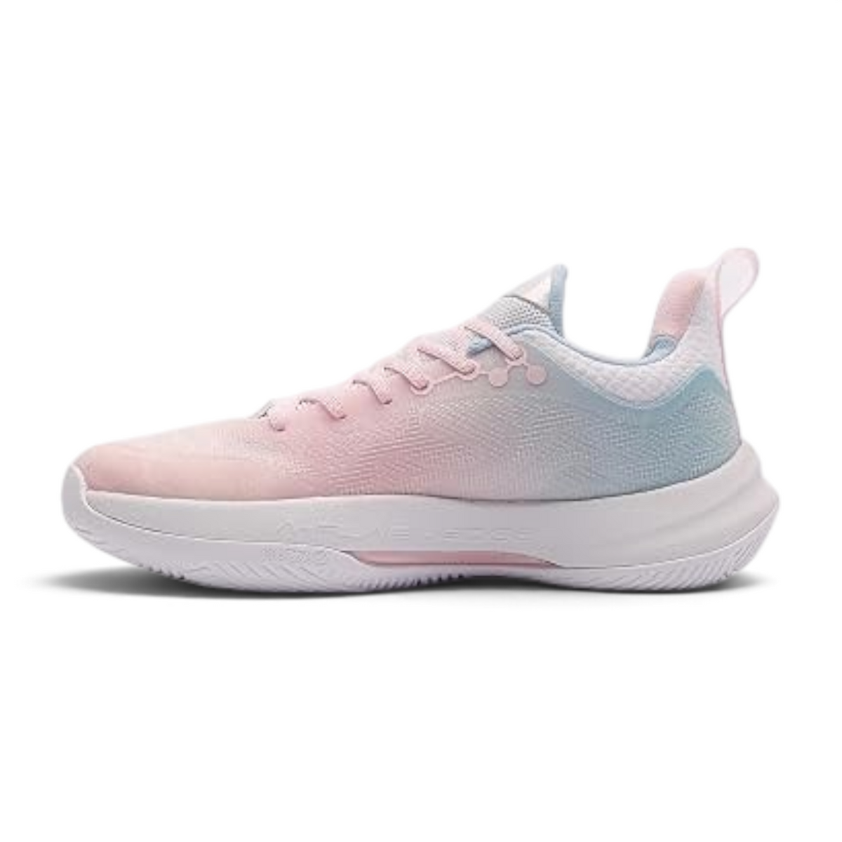 FRG Anta Z-UP 4.0 TEAM basketball sneaker in a pink and blue gradient breathable mesh with A-Flashedge cushioning