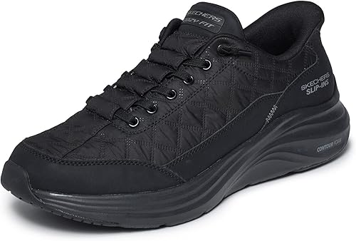 Skechers Sports Cozy Fit Slip-Ins Sneakers Contour Foam - Black