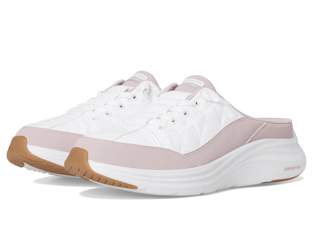 Skechers Sports Cozy Fit Open Back - White Natural