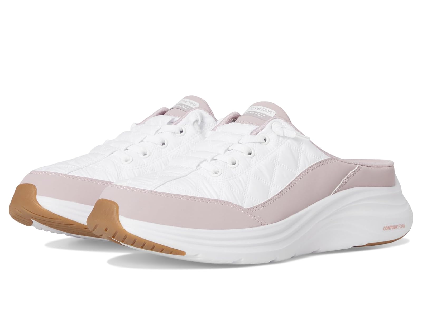 Skechers Sports Cozy Fit Open Back - White Natural