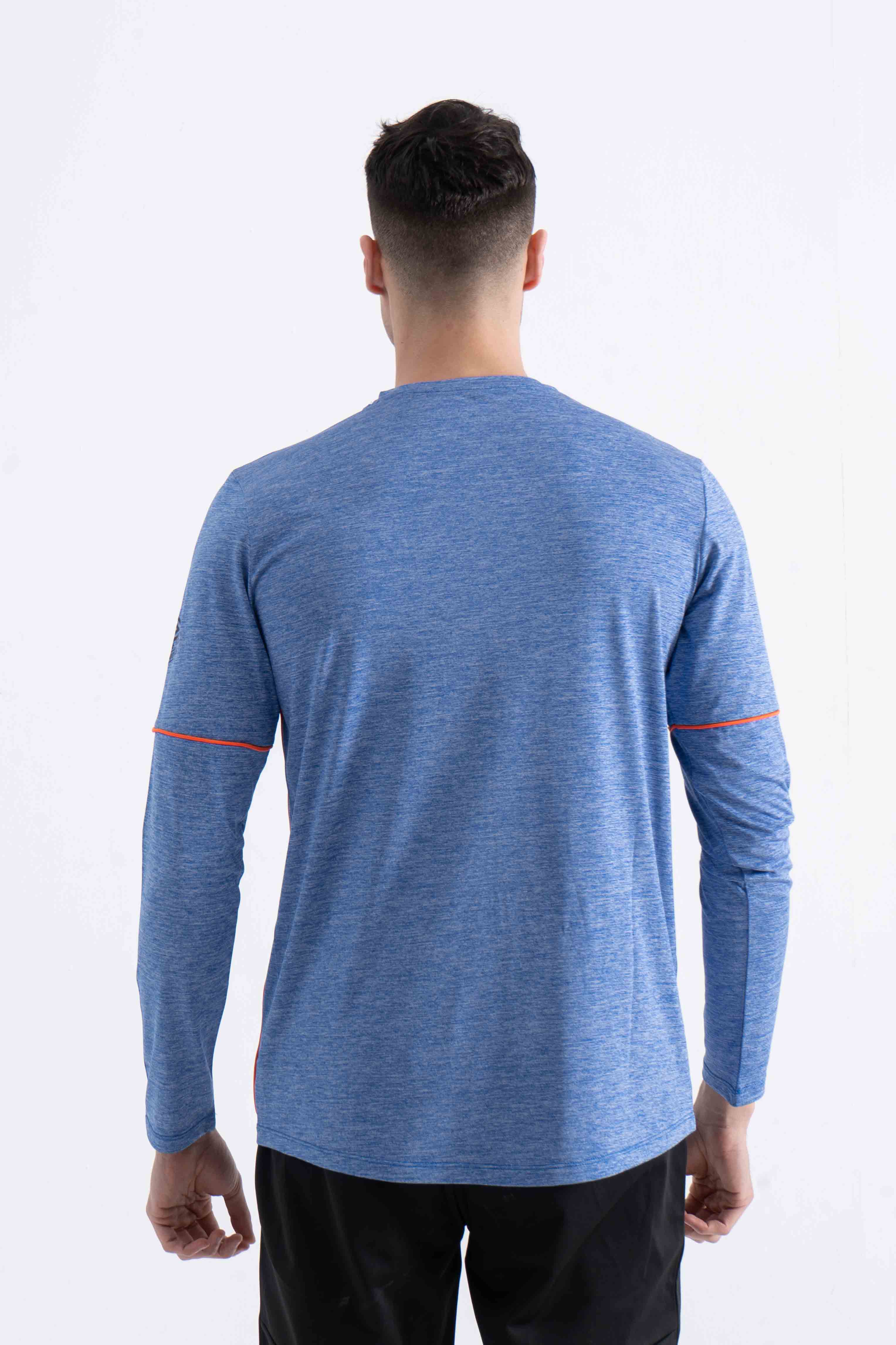 PRO TRAINING LS MARL POLY TEE