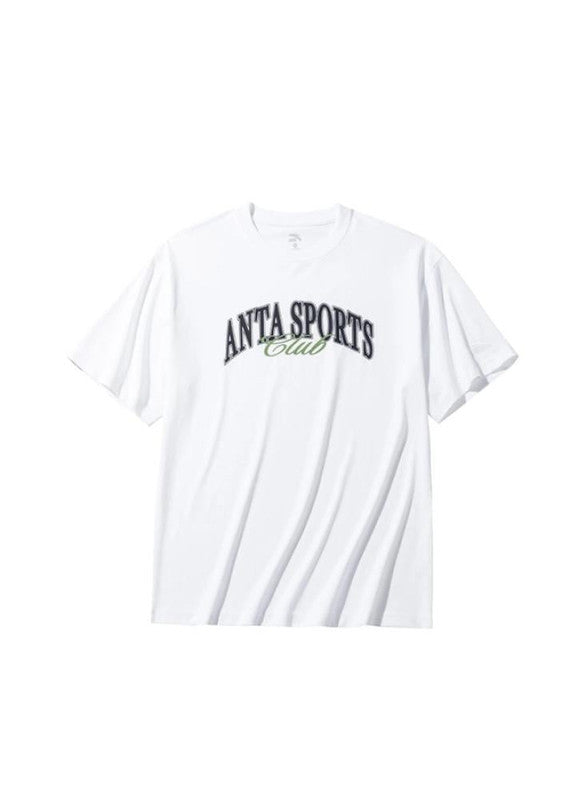ANTA Lifestyle Short Sleeve T-Shirt White