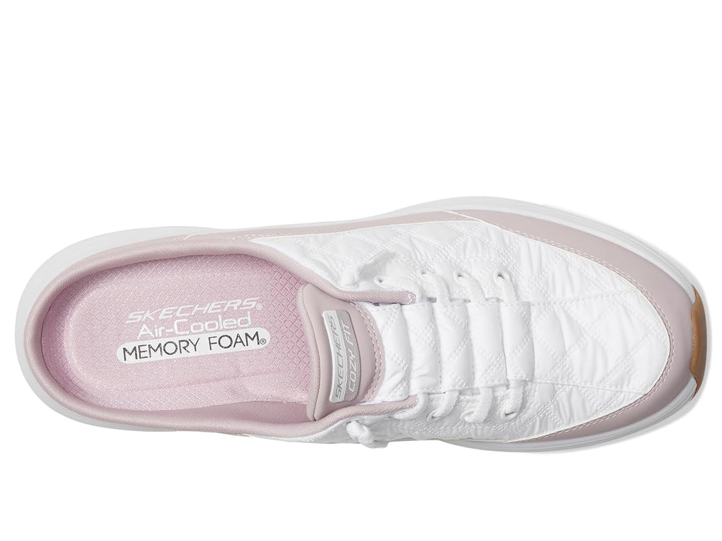 Skechers Sports Cozy Fit Open Back - White Natural
