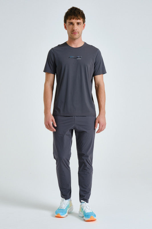 ANTA Running Short Sleeve T-Shirt Grey