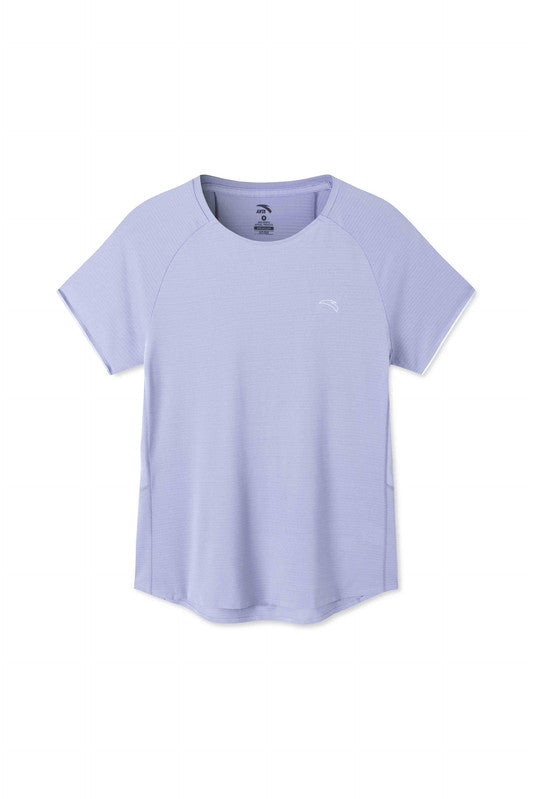 ANTA Racing Challenges Running Short Sleeve T-Shirt Purple