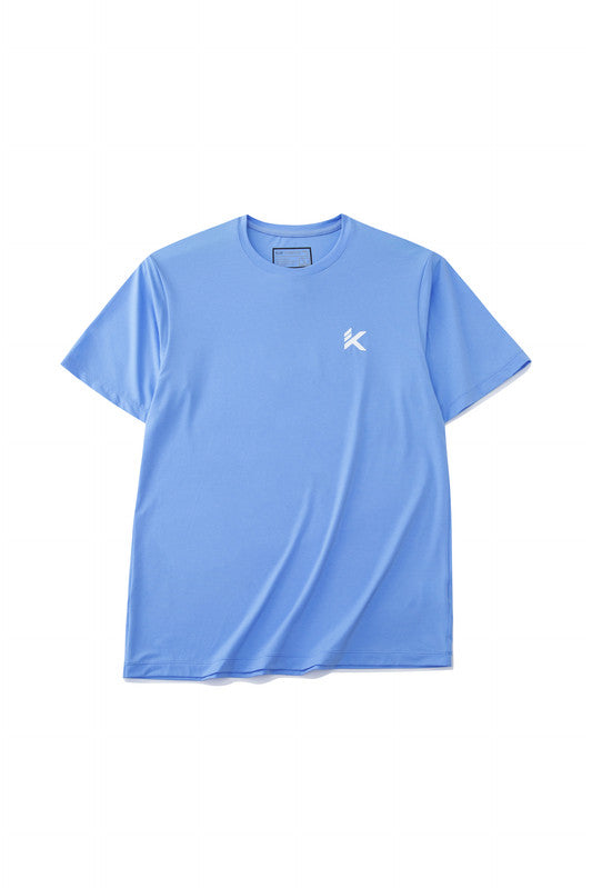 ANTA A-Chill Touch Basketball Short Sleeve T-Shirt Spring Water Blue