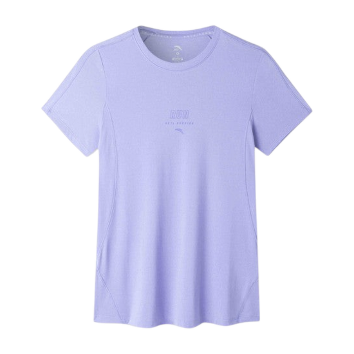 FRG ANTA A-Chill Touch short sleeve running t-shirt in Crystl Vlet purple with lightweight breathable fabric