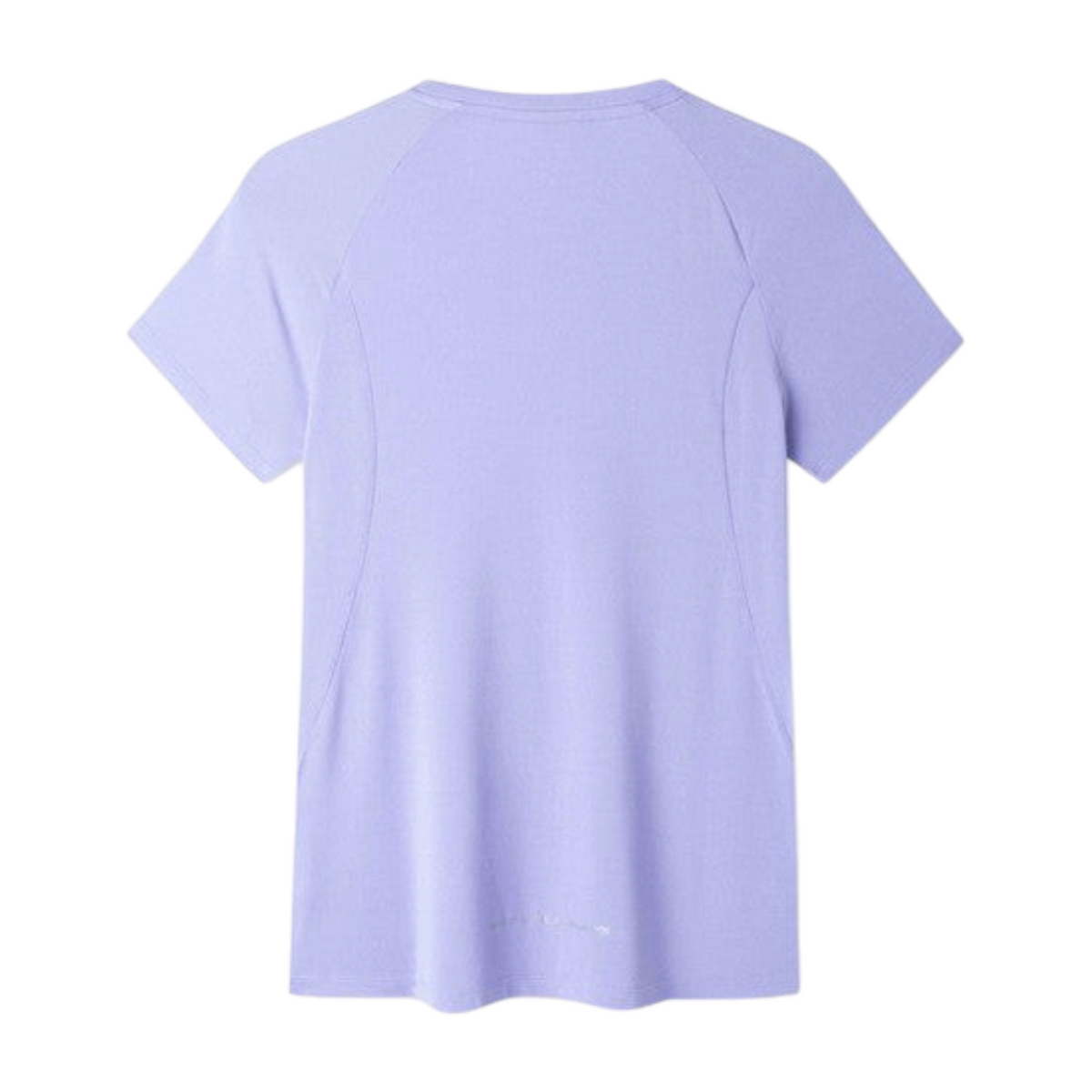FRG ANTA A-Chill Touch short sleeve running t-shirt in Crystl Vlet, back view of lightweight breathable athletic top.