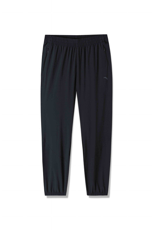ANTA A-Chill Touch Running Ankle Pants Basic Black