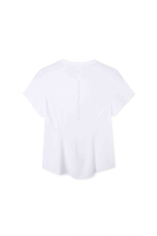 ANTA Racing Challenges Running Short Sleeve T-Shirt Pure White