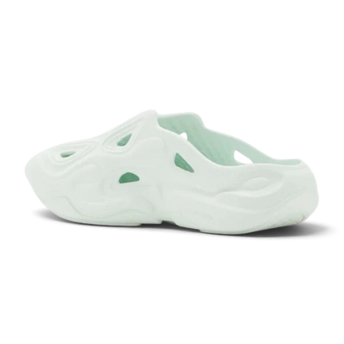 FRG Anta green EVA beach slippers with a lightweight, ergonomic cutout design for summer comfort.