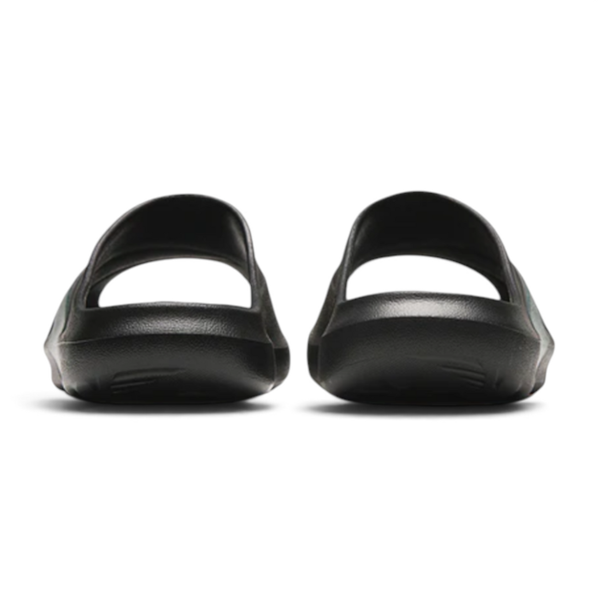 FRG Anta men's lifestyle slippers in black with green accents, featuring a comfortable slip-on design.