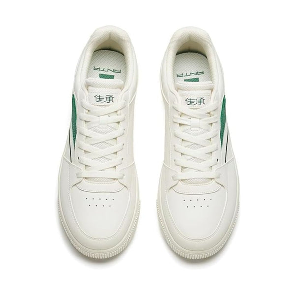 ANTA Retro Men’s Lifestyle Sneakers – White/Green