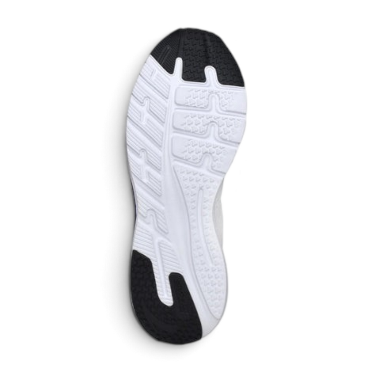 FRG ANTA lightweight running shoe sole featuring a white cushioned midsole and black rubber traction tread