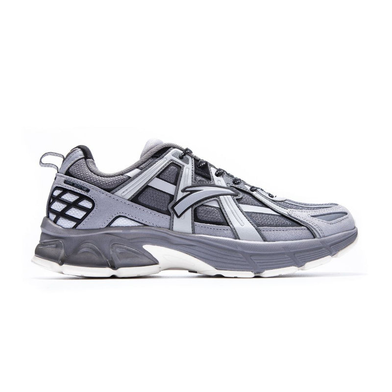 ANTA Retro Men’s Running Sneakers – Grey