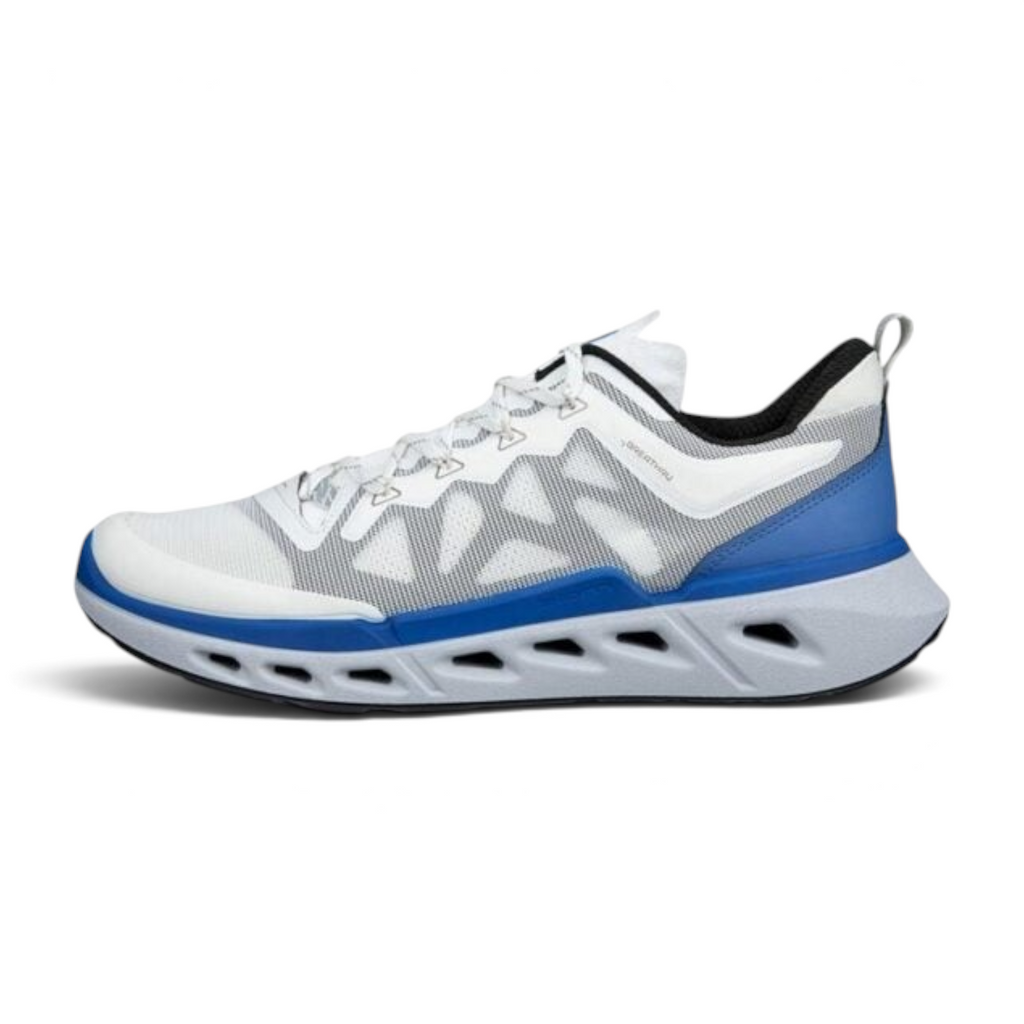 FRG ECCO Biom 720 men's sneaker in federal blue and white with breathable mesh upper and performance sole